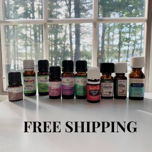 Assorted Essential Oils - Plant Therapy, Young Living, Aura Cacia